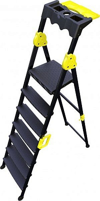 Лестница-стремянка Baulich PRO STPL-BL7 c органайзером