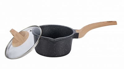 Ківш з кришкою Eco Petra 16 см KN91631 Kohen