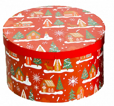 Коробка подарочная Избушки 31.5х16.8 см 2110230909