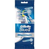 Станки одноразовые Gillette Blue 2 Max 4 шт.