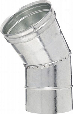 Колено моно 0,55 мм оц Ф110 мм 45°Versia-Lux 