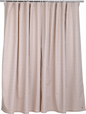 Комплект штор с подхватом Шале Клетка маленькая 136х170 см La Nuit