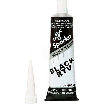 Герметик Sparco чорний 85 г