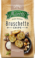 Брускети Maretti Гриби з сметаною BOX 12*140 г (3800205877578)