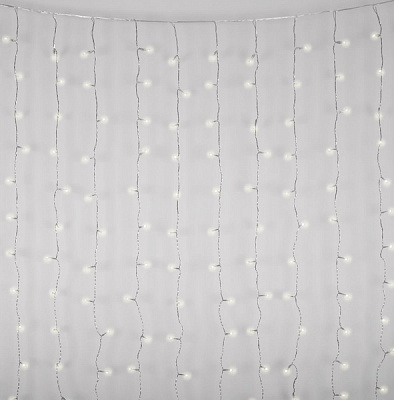 Електрогірлянда-штора Джаз Лайт LDCL544-W-E вбудований світлодіод (LED) 544 ламп 2,2 м