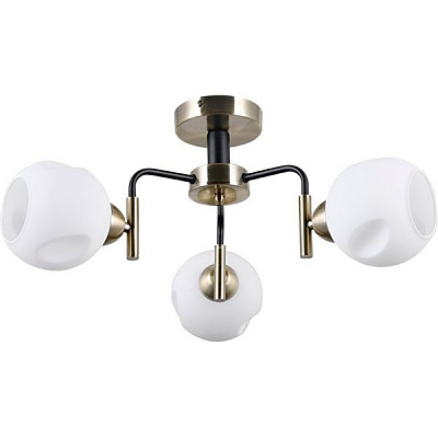 Люстра стельова Victoria Lighting 3x40 Вт E27 бронза Macau/PL3