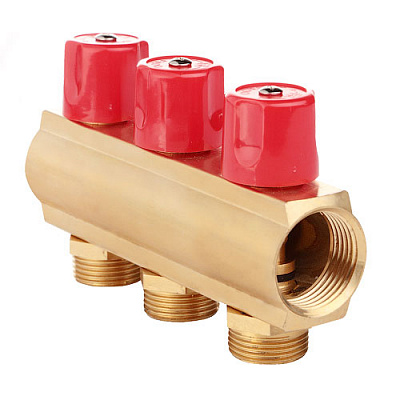 Балка коллекторная FADO S.r.l с вентилями 1