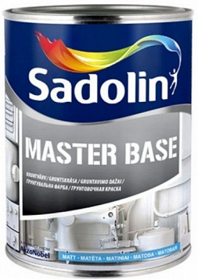 Грунтовка Sadolin MASTER BASE белый мат 1л