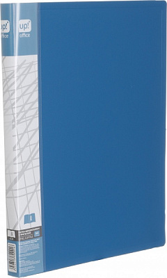Папка A4 с боковым прижимом Clip B синий UP! (Underprice)