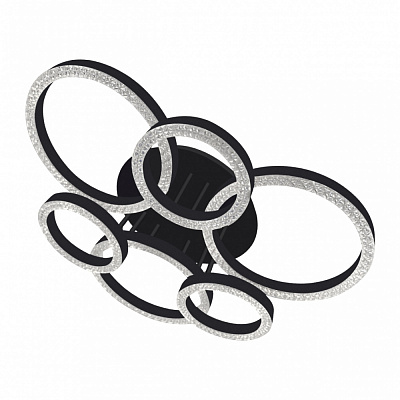 Люстра потолочная NEW ARTIER Christy-R BK 120 Вт черный