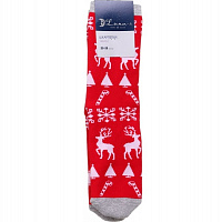 Шкарпетки жіночі Luna Олені р. 23-25 червоний 