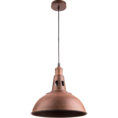 Підвіс Strotskis Copper 1x60 Вт E14 мідь/чорний 50052/1