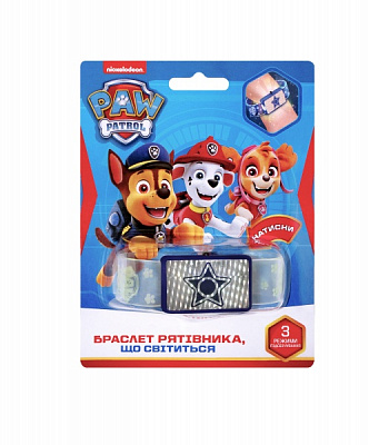 Іграшка Paw Patrol Браслет рятівника, що світиться Гонщик 122217