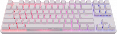 Клавиатура игровая Dark Project KD87A Mech. g3ms Sapphire ENG/UA (DPO-KD-87A-100300-GMT) white 
