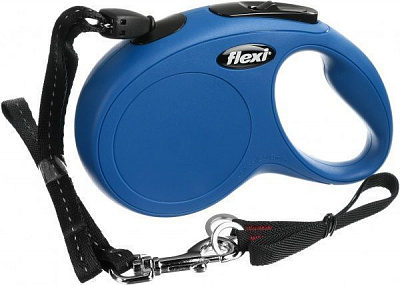 Повідець-рулетка FLEXI Classic M чорний до 20 кг 5 м