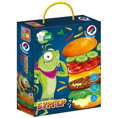 Игра магнитная Vladi Toys Бургер VT2310-06