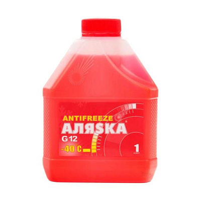 Антифриз Аляsка -40 красный 1 л