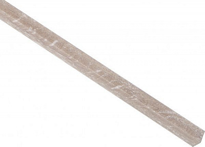 Профіль алюмінієвий Лугалпроф кутовий 15x15x1800 мм дуб сірий