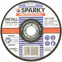 Круг відрізний по металу Sparky  150x3,0x22,2 мм