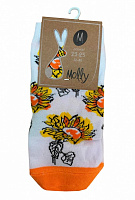 Шкарпетки Molly Соняшник р. 23 white 