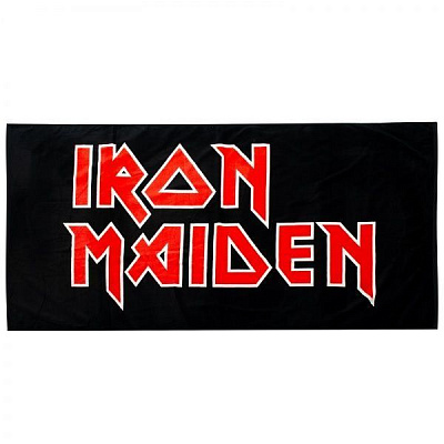 Полотенце Iron Maiden черный 75x150 см Home Line 