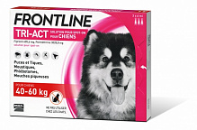 Краплі для собак Merial Frontline TRI-ACT 40-60 кг (XL) 3 x 6 мл