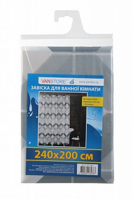 Шторка для ванны VanStore Liden 61105