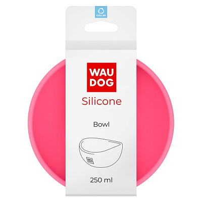 Миска WAUDOG Silicone WAUDOG Silicone, 250 мл 50817