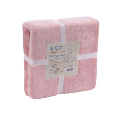 Плед Luna Kids DUSTY ROSE розовый 100x120 см 