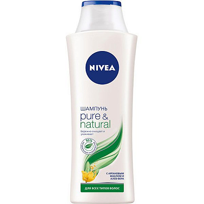 Шампунь Nivea Pure Natural 400 мл