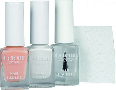 Набор лаков для ногтей Colour Intense French Manicure Set №202 5 мл 