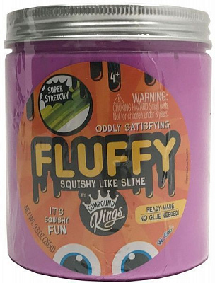 Слизь-лизун Compound Kings Slime Fluffy фиолетовый 110272-2