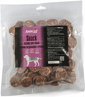 Ласощі AnimAll Snack качині медальйони з тріскою 500 г 151739