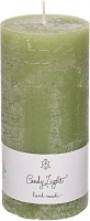 Свічка циліндр трав’янисто-зелений С07*15/1-6.3 Candy Light