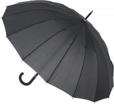 Парасолька Класична тростина, автомат чорний