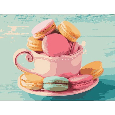 Картина по номерам Искушение 30x40 см Santi 