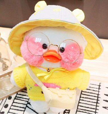 Мягкая игрушка WORLD TOP DEVELOPMENT LTD Утенок 25 см мультиколор DK-8