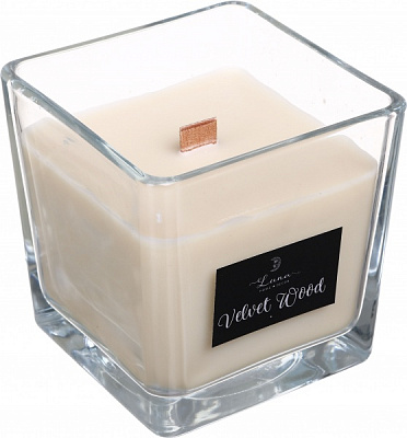 Свеча ароматическая Luna Velvet Wood 