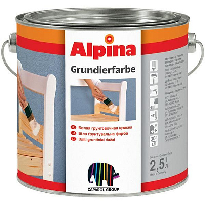 Грунт Alpina Grundierfarbe 0.75 л