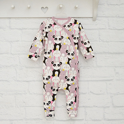 Чоловічок для дівчинки Blanka Усмішка р.68 рожевий 110003