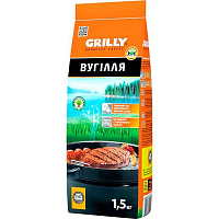 Вугілля GRILLY деревне 1,5 кг