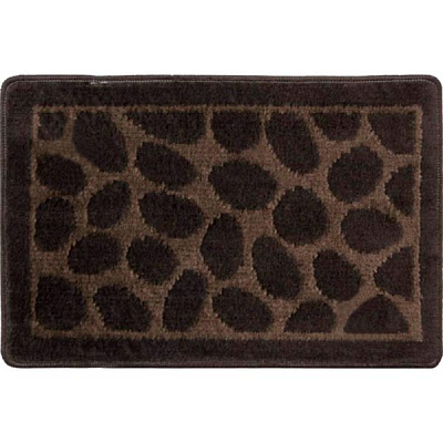 Коврик для ванной комнаты Dariana Камни 40х60 серый