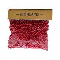 Декоративний виріб Великі пінопластові кульки червоні Річ-Ленд
