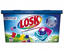 Капсулы для машинной стирки Losk Цвет 15 шт.
