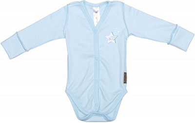 Боди детское для мальчика Bambinelli Little Boy Б304-1 р.56 голубой 
