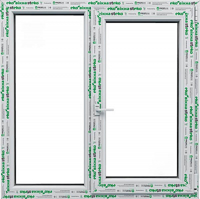 Окно поворотно-откидное Steko S300 58 1200x1400 мм правое