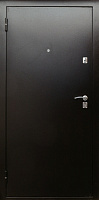 Дверь входная металлические Y1S001C053+P037C283 черный 2050х860 мм левая