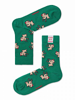 Шкарпетки чоловічі DiWaRi DW NEW YEAR 21С р.27-29 зелений