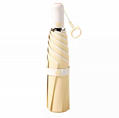 Зонт KRAGO Мяу складной мини полный автомат желтый желтый 