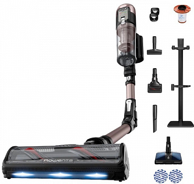 Пылесос аккумуляторный Rowenta X-Force Flex 16.60 Aqua Animal RH9CD9E0 brown